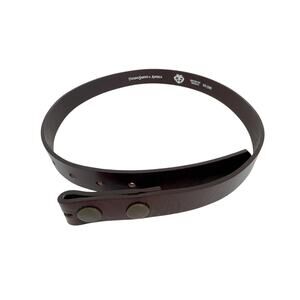 VIRGINS SAINTS & ANGELS VSA Belt Strap .75 in Brown XS